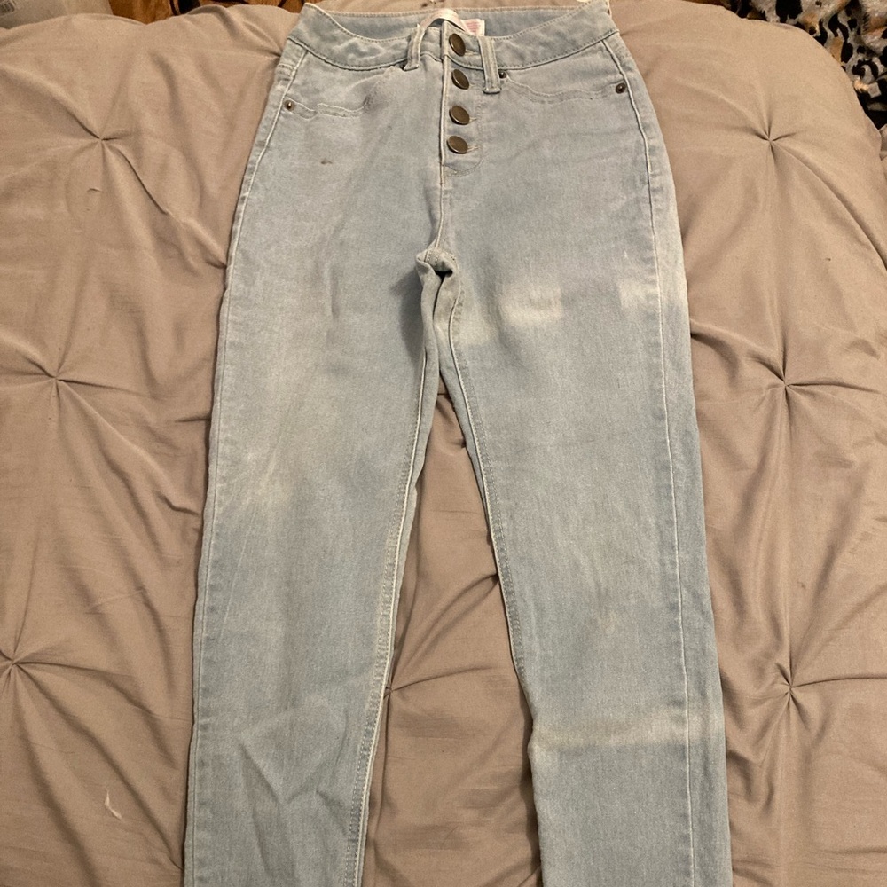 size 3 walmart jeans. great condition. have had for 2-3 years.